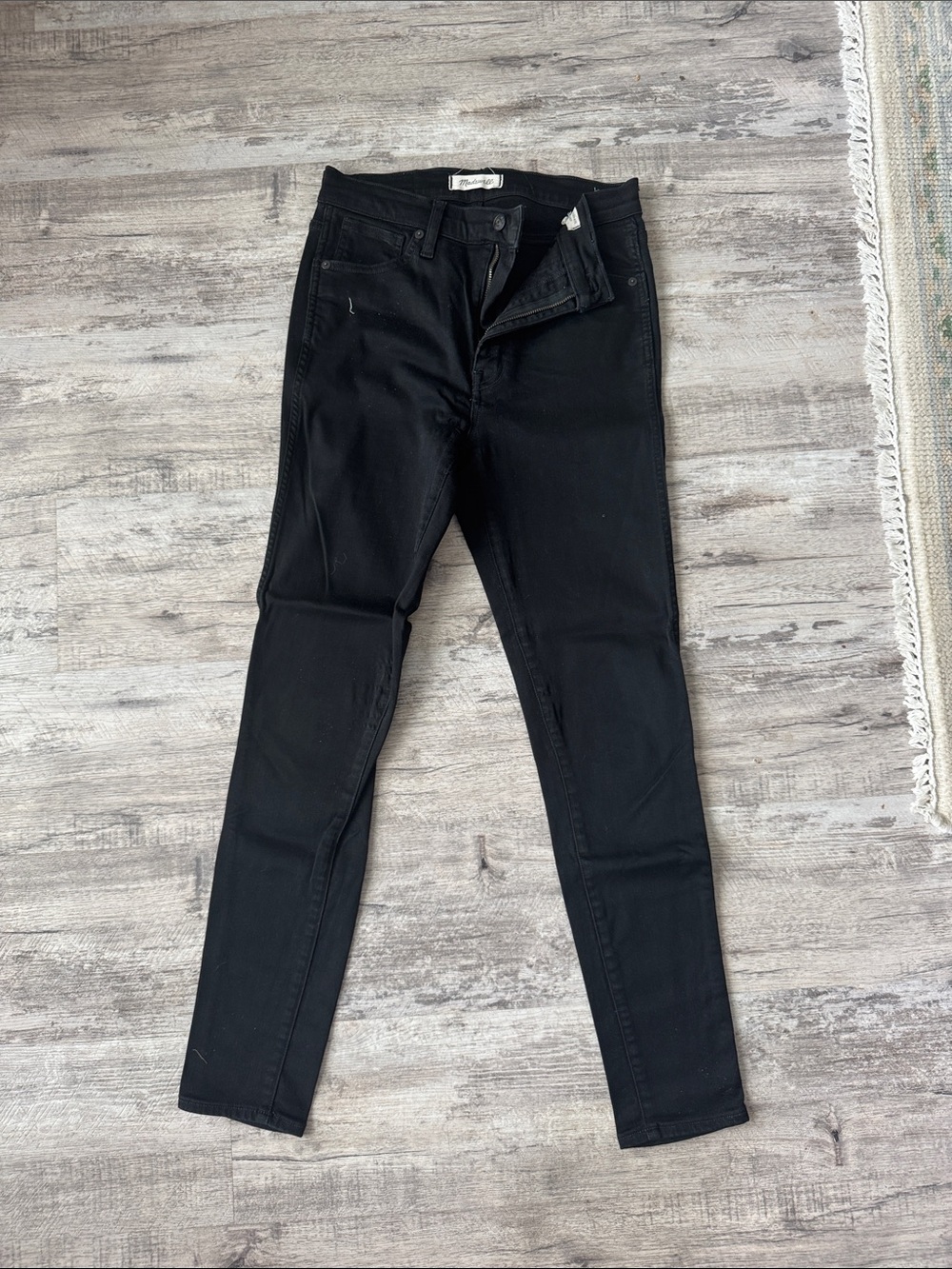 Madewell Black Skinny Jeans